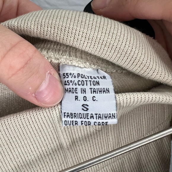 Express Tricot high waisted Midi pencil skirt, cream colored size small - Picture 3 of 4